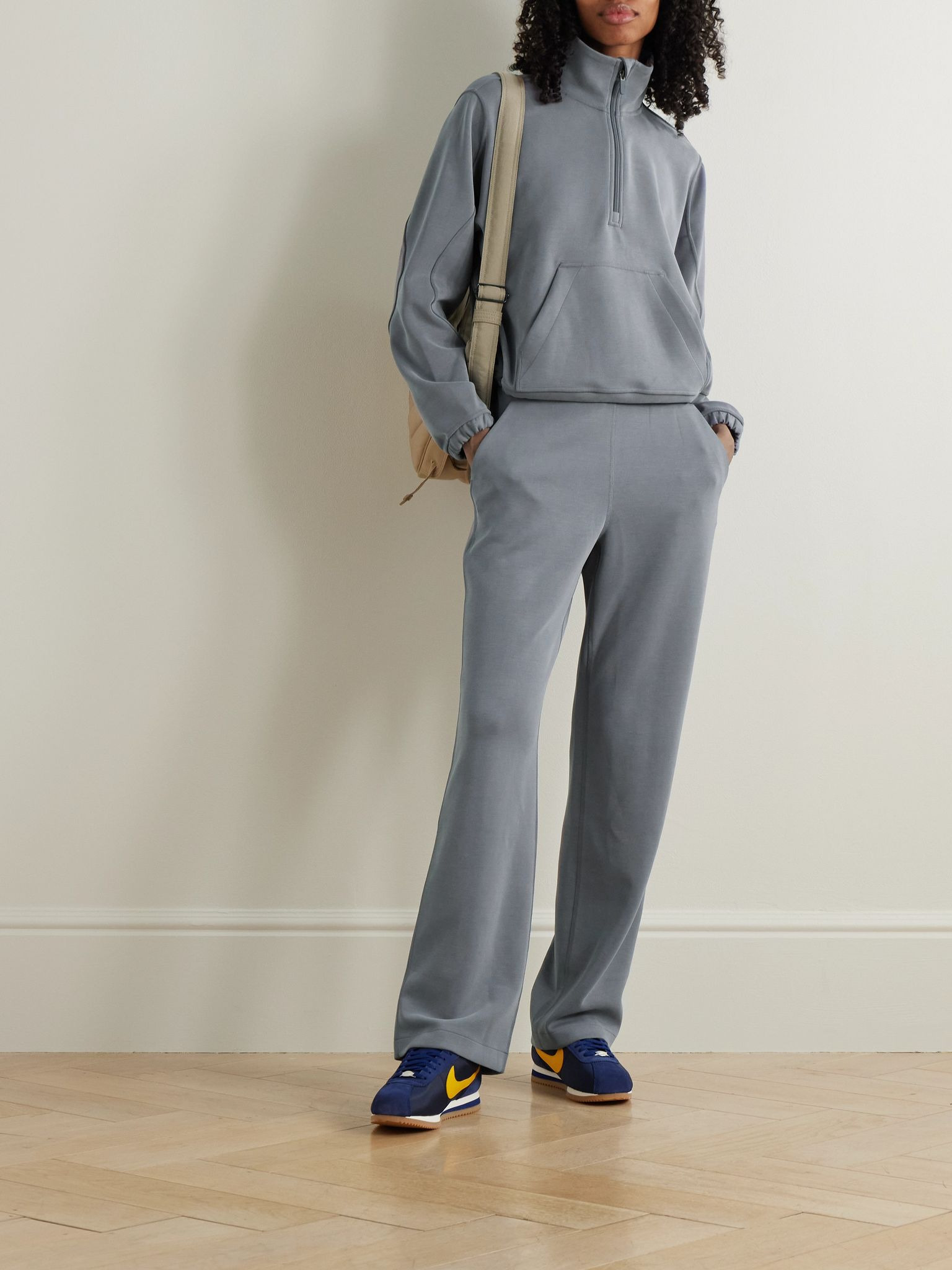 Casual brushed recycled-Softstreme™ sweatshirt Gray - 2