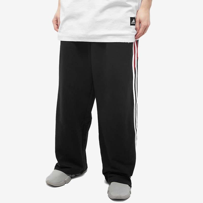 남자의 Balenciaga / Adidas Baggy 스웨터 검정 2