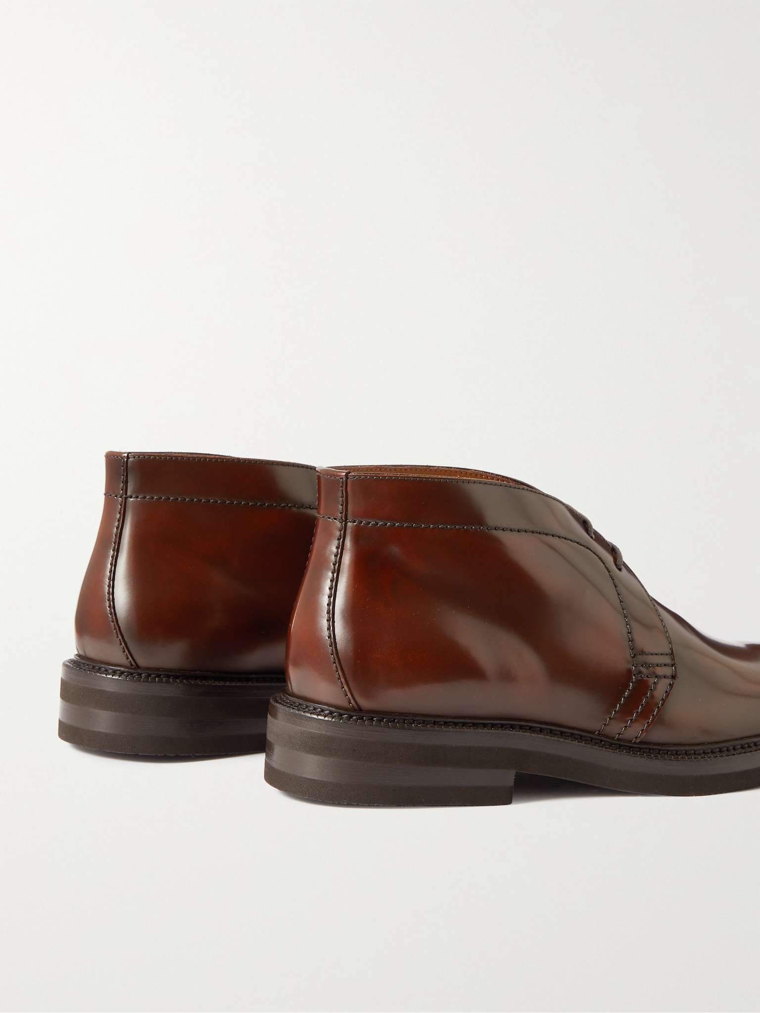 Leather Chukka Boots - 5