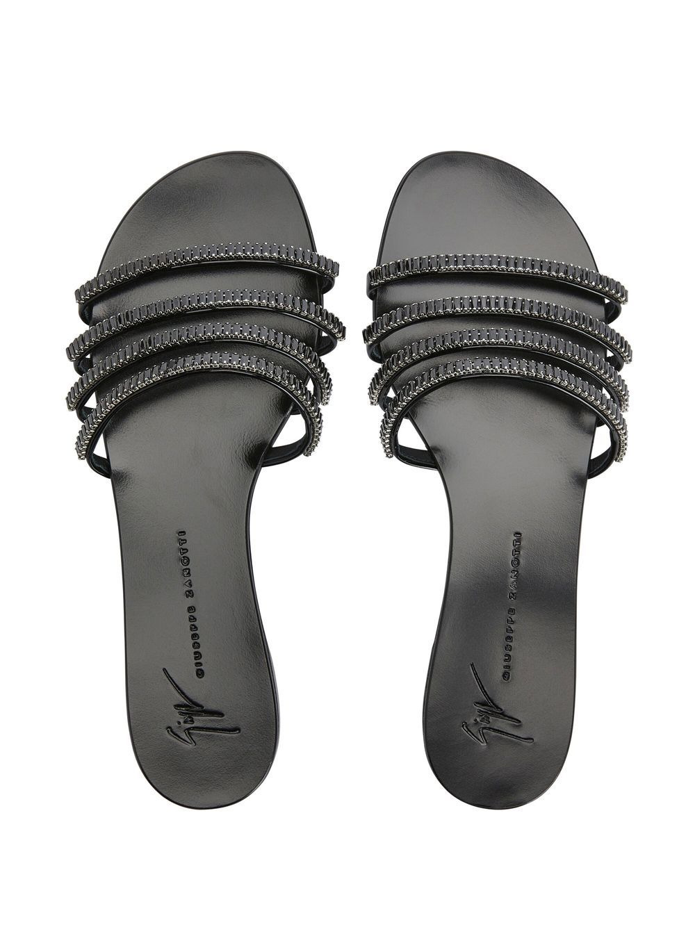 Iride crystal-embellished sandals - 4