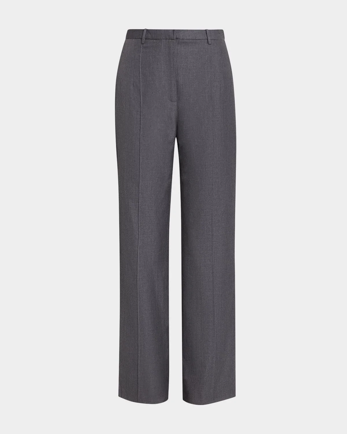 Pleated Twill Trousers - 1