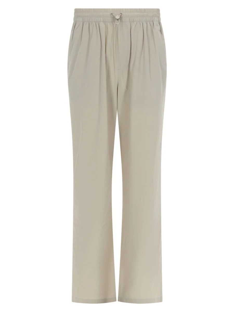 SPORTS PANTS WITH LOGO AND ADJUSTABLE DRAWSTRING - 1