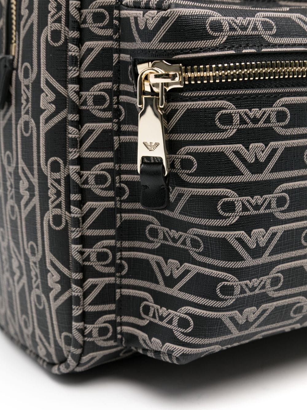 logo-print backpack - 4