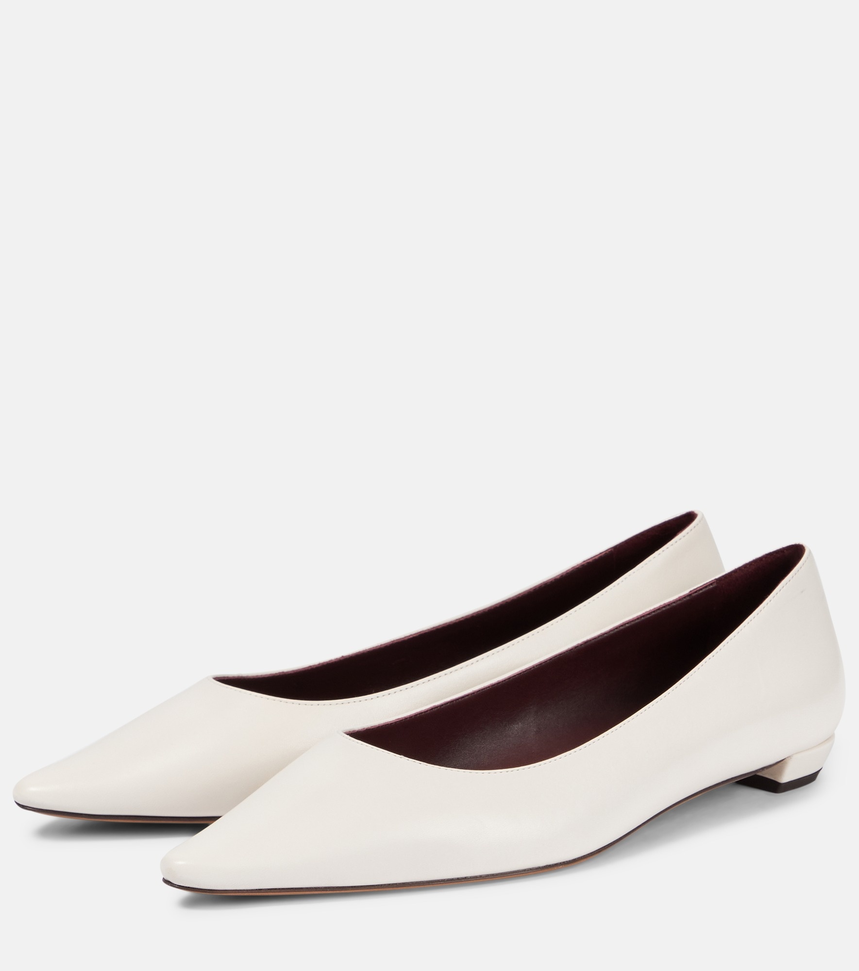 Claudette leather ballet flats - 5