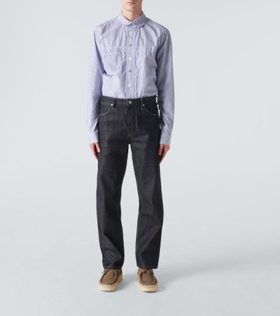Junya Watanabe MAN Striped cotton Oxford shirt outlook