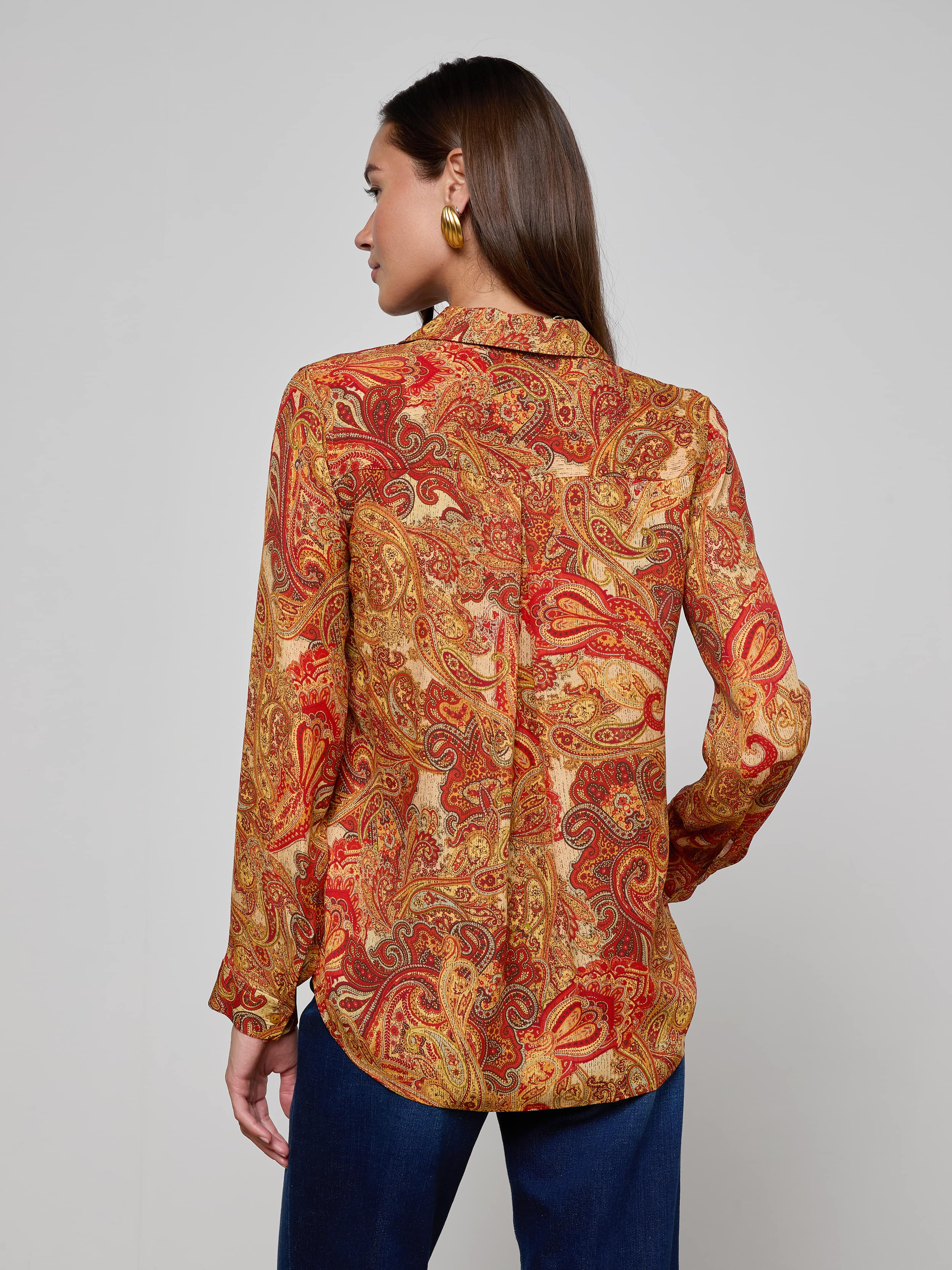Nina Silk Blouse - 5