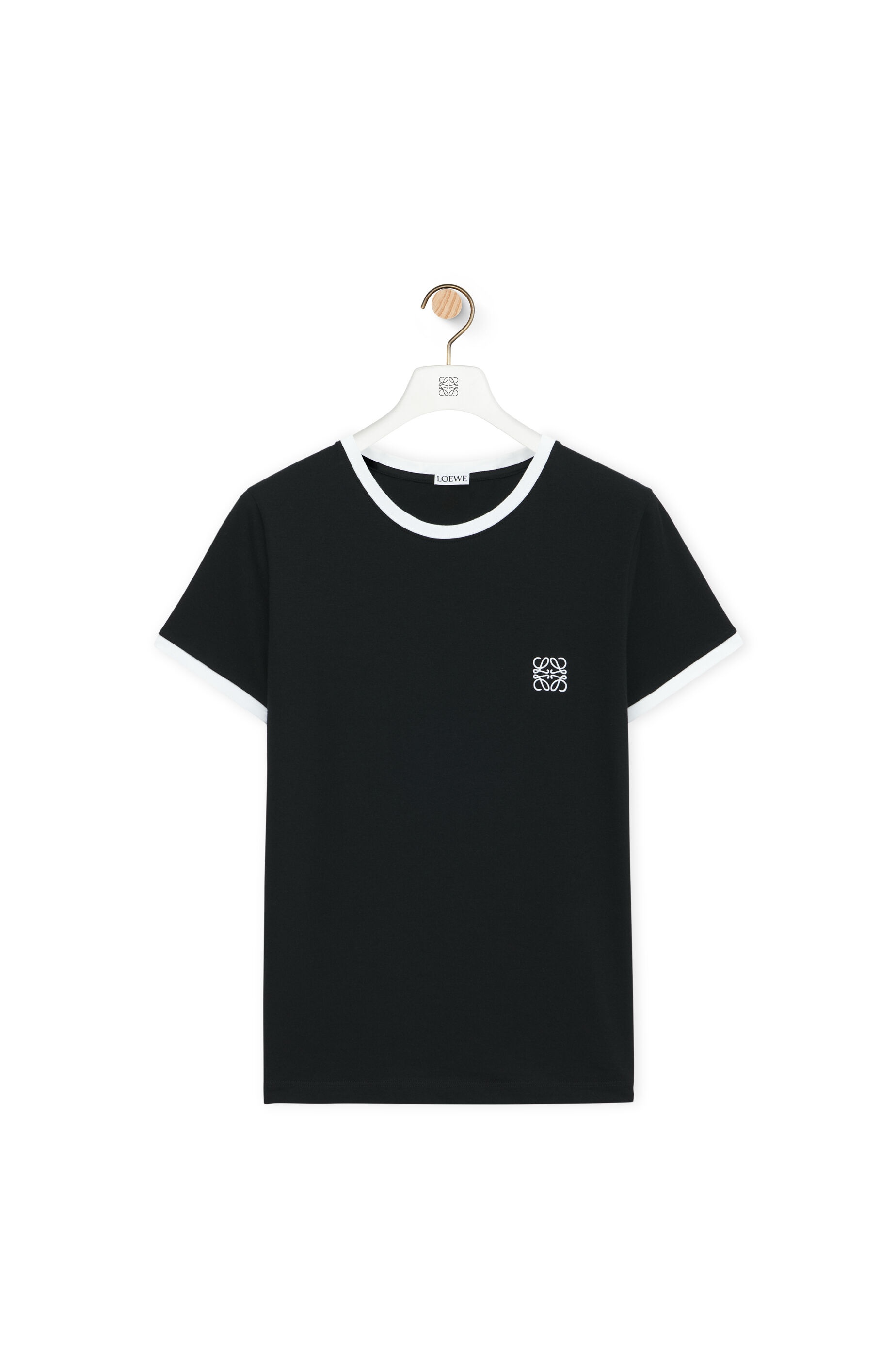 Slim fit T-shirt in cotton - 1