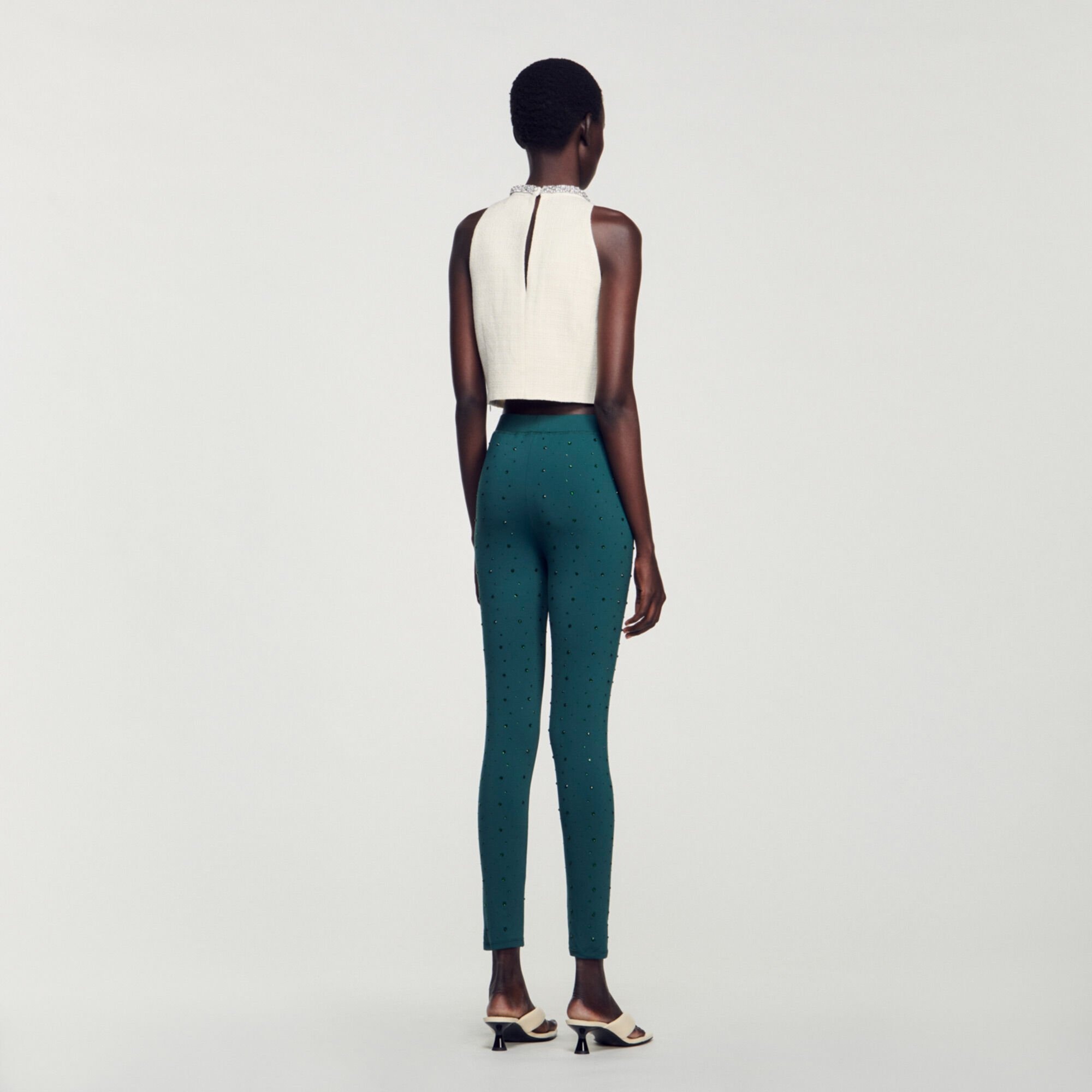 RHINESTONE LEGGINGS - 6