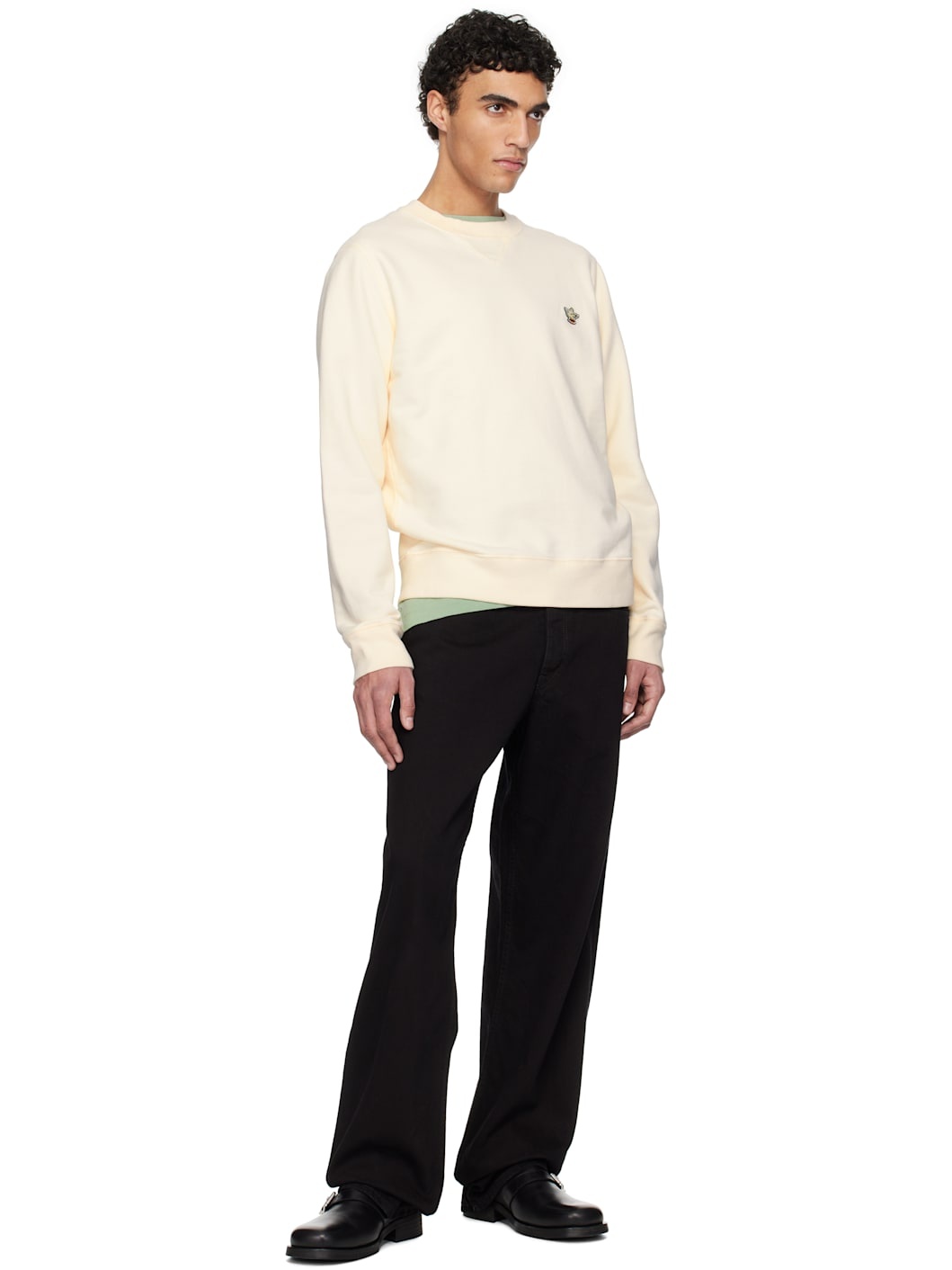 Off-White Barista Fox Patch Regular Sweatshirt - 4