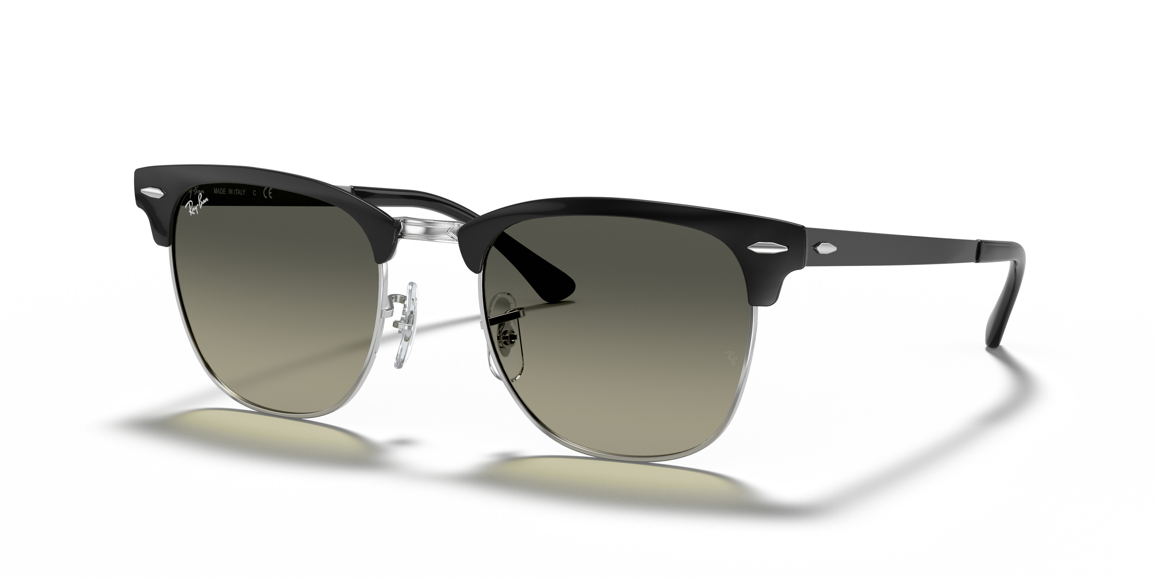 RB3716 Clubmaster Metal - 1