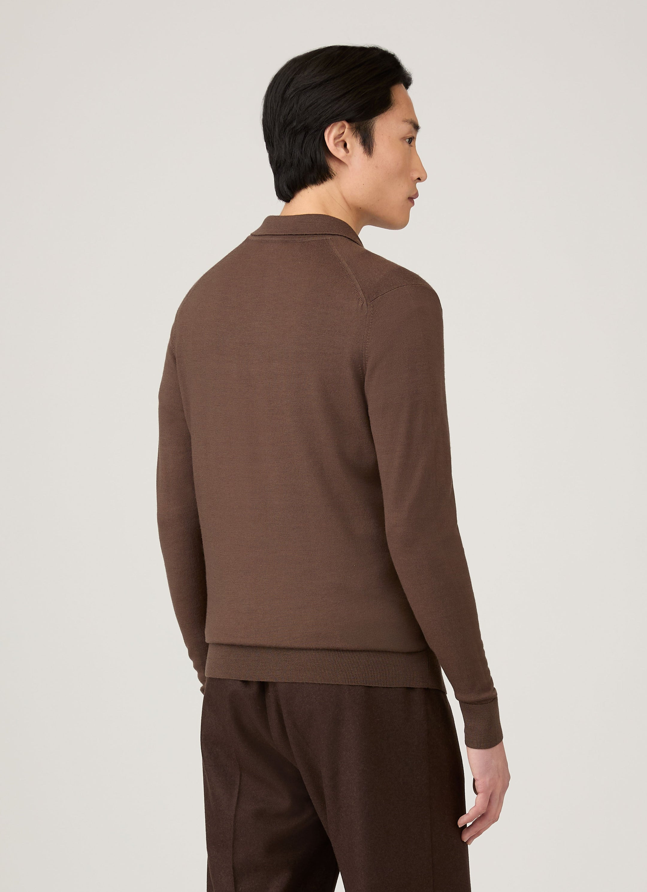 Extra‑Fine Merino Polo Shirt - 5