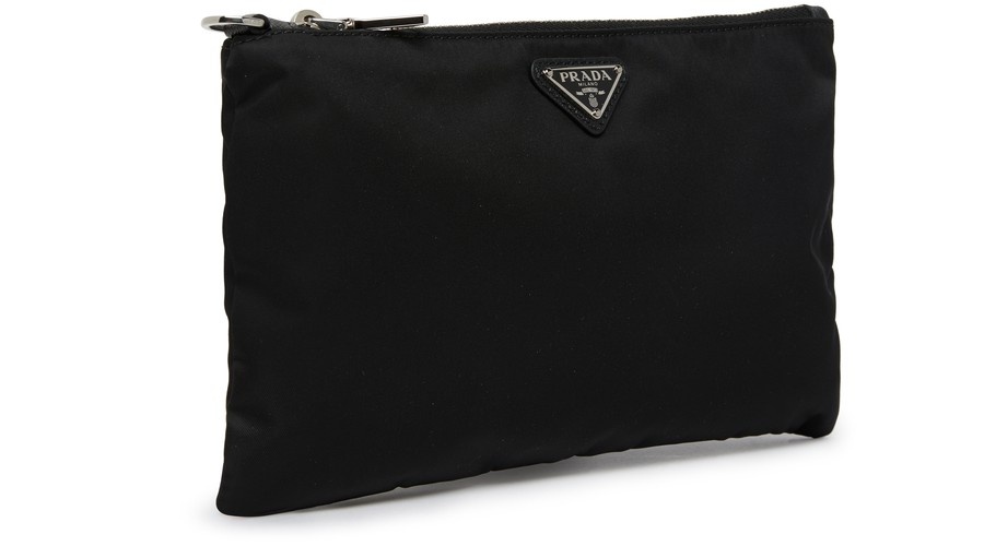 Re-Nylon and Saffiano leather purse - 3