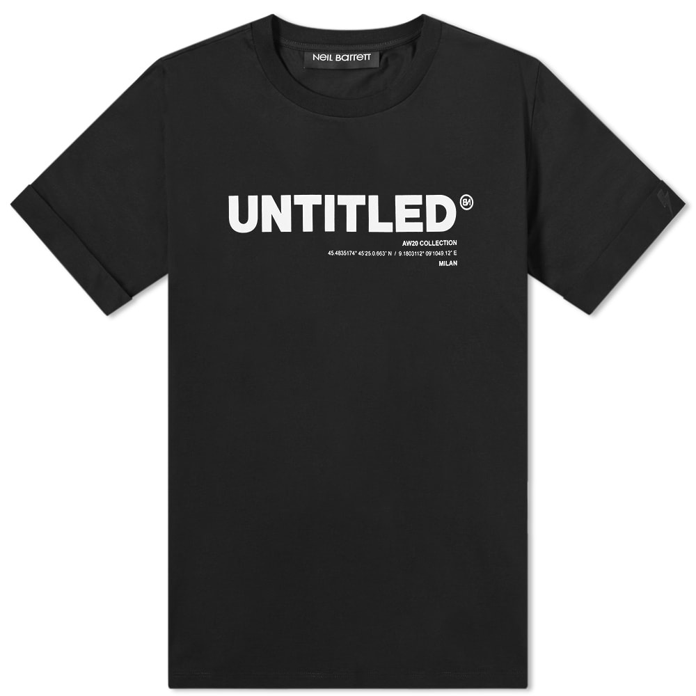 Neil Barrett Big Untitled Tee - 1