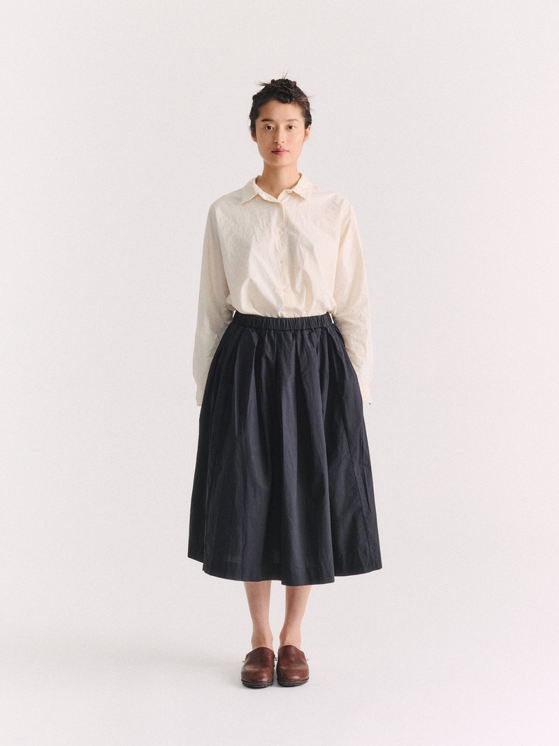 CASEY/CASEY SIMPLE RIDEAUX SKIRT - L COT - BLACK outlook