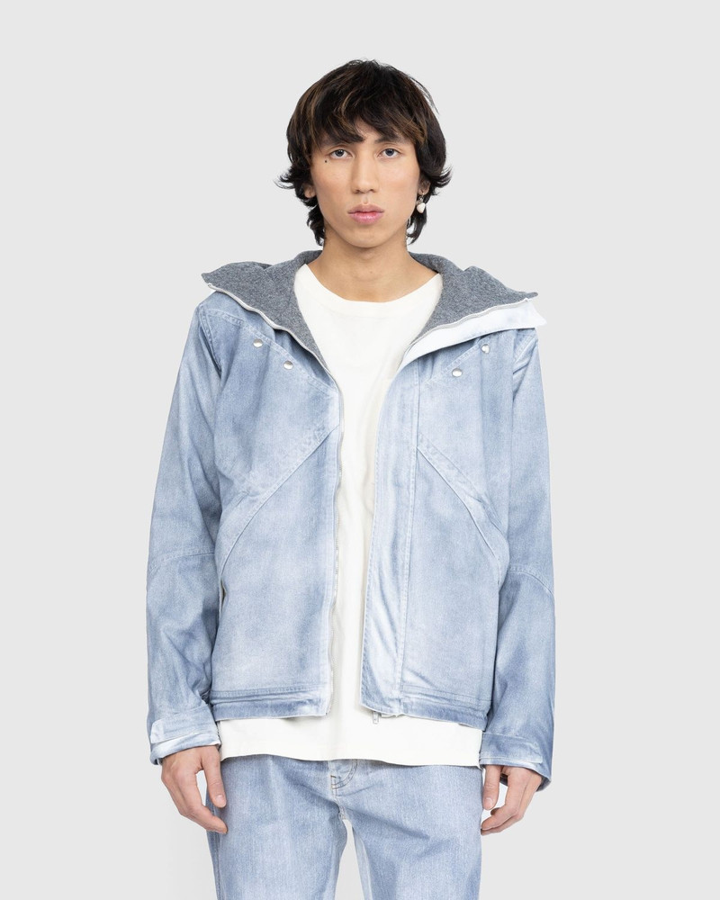 RANRA RANRA – Mokullur Denim Hooded Jacket Indigo outlook