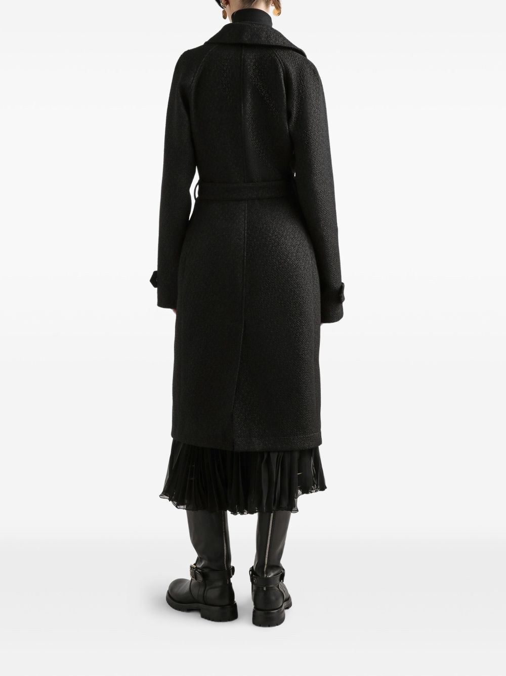 pleated midi skirt - 3