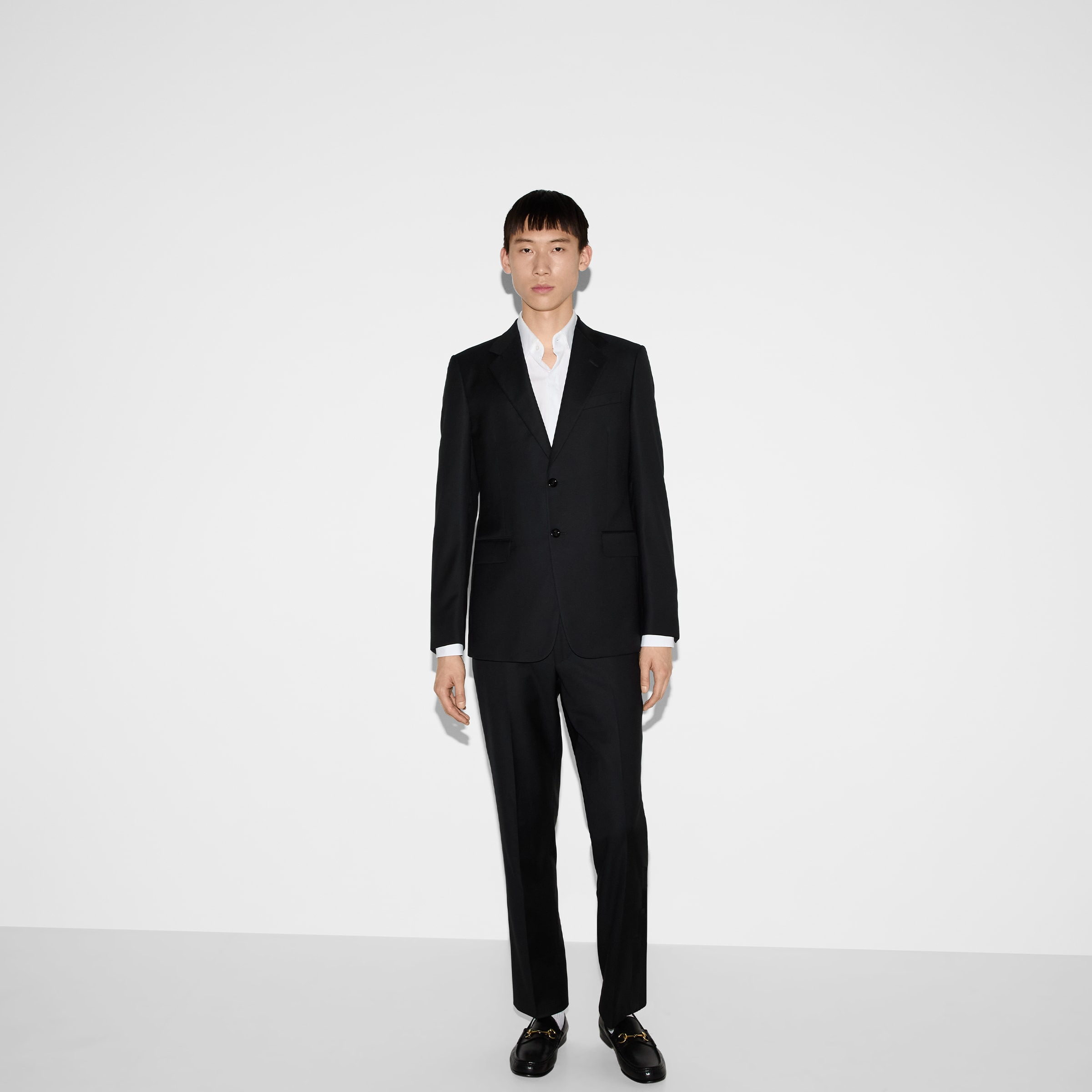 Straight fit wool suit - 3