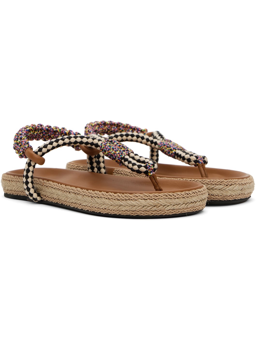 Beige Gypsa Sandals - 4