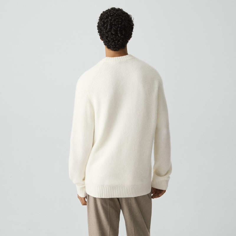 Relaxed Crewneck Sweater in Astor Wool 4