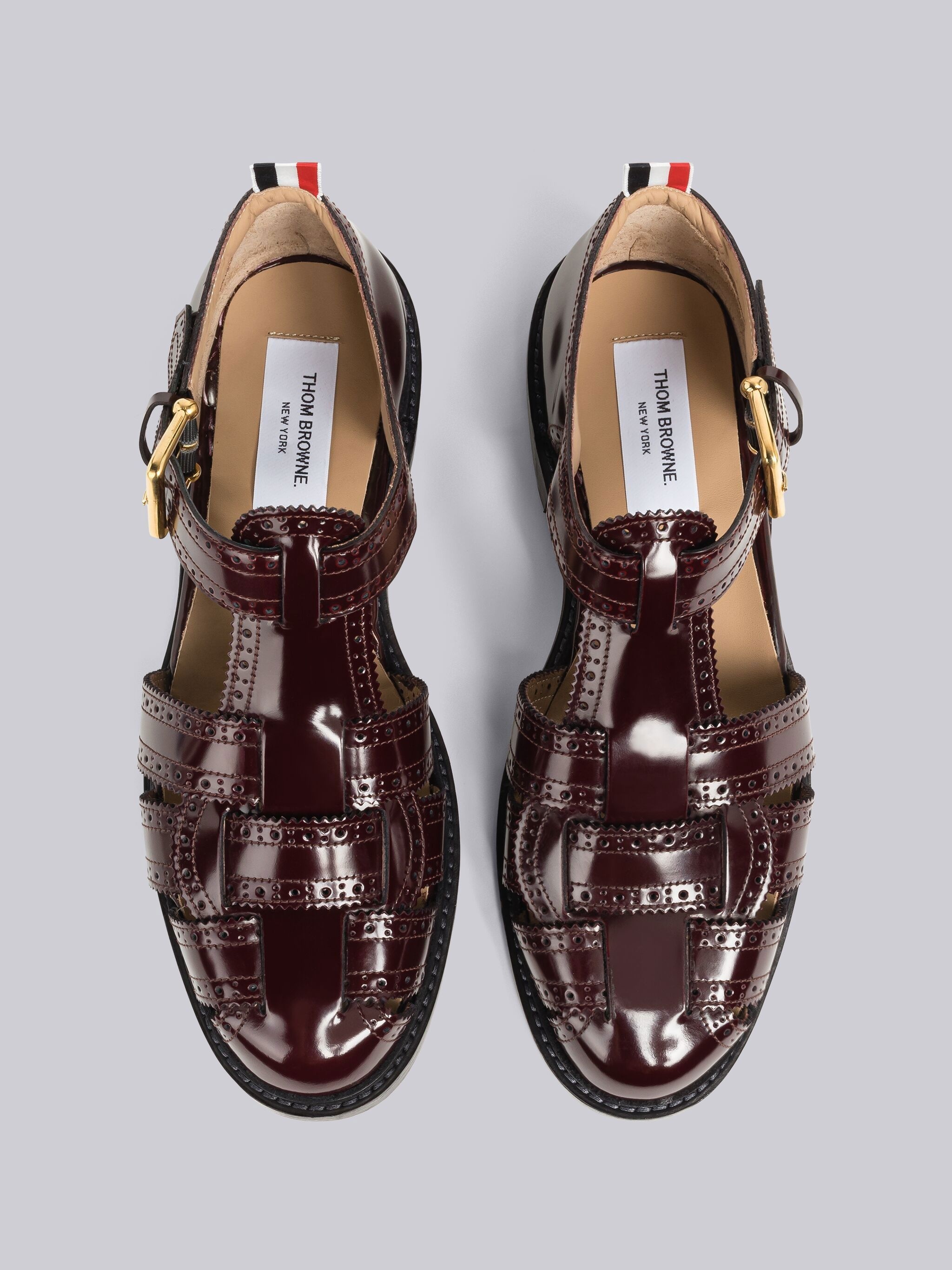 Soft Spazzolato Brogued Fisherman Sandal - 4
