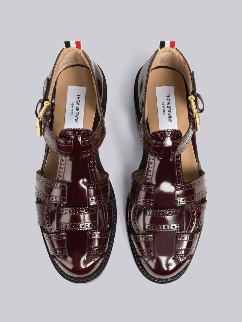 Soft Spazzolato Brogued Fisherman Sandal 4