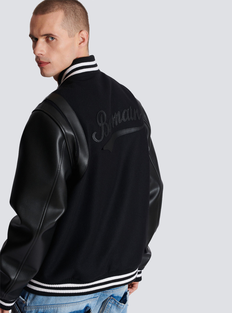 Wool and leather teddy 6