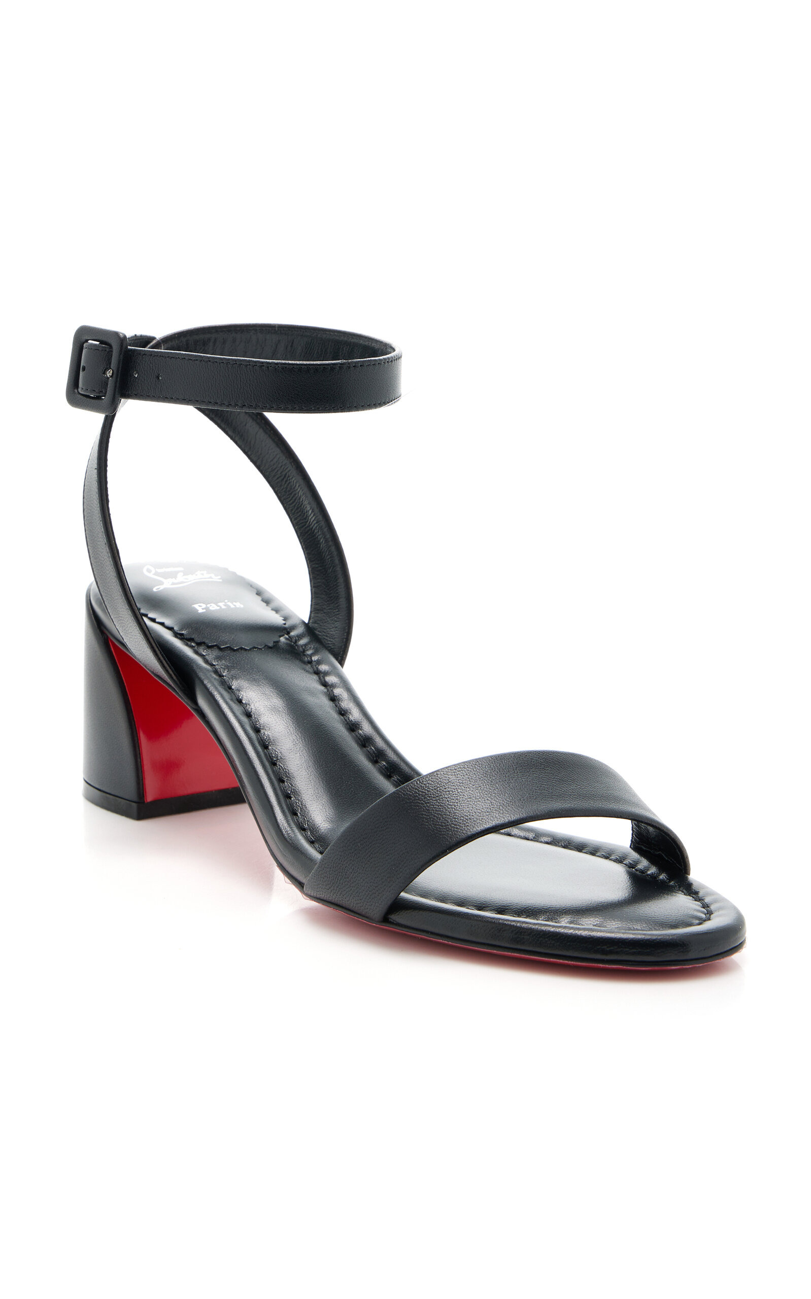Miss Sabina Leather Sandals neutral - 4