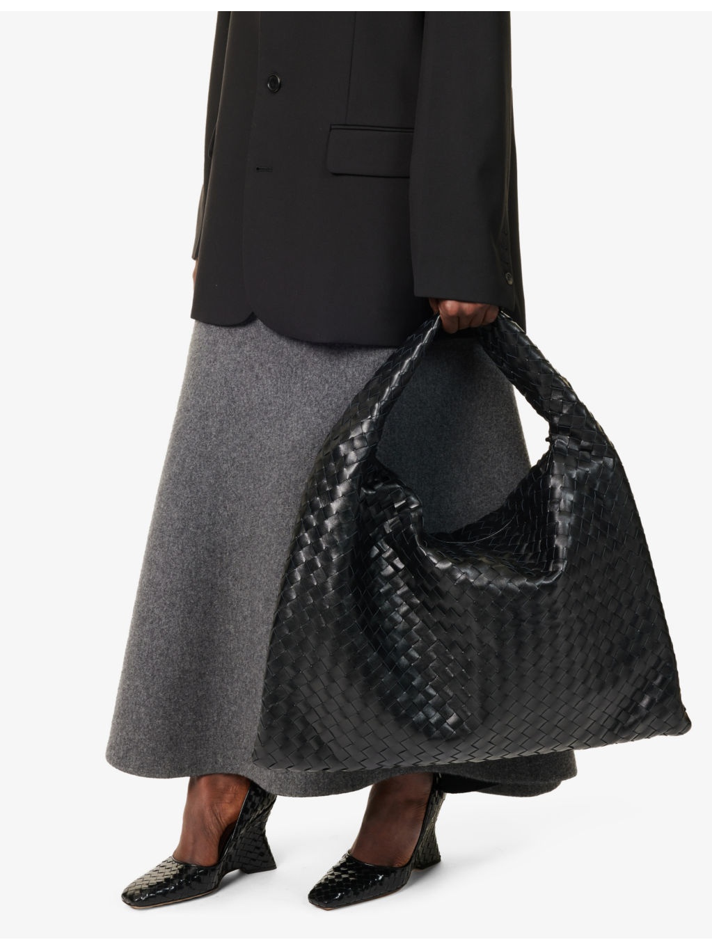 Hop leather tote bag - 2