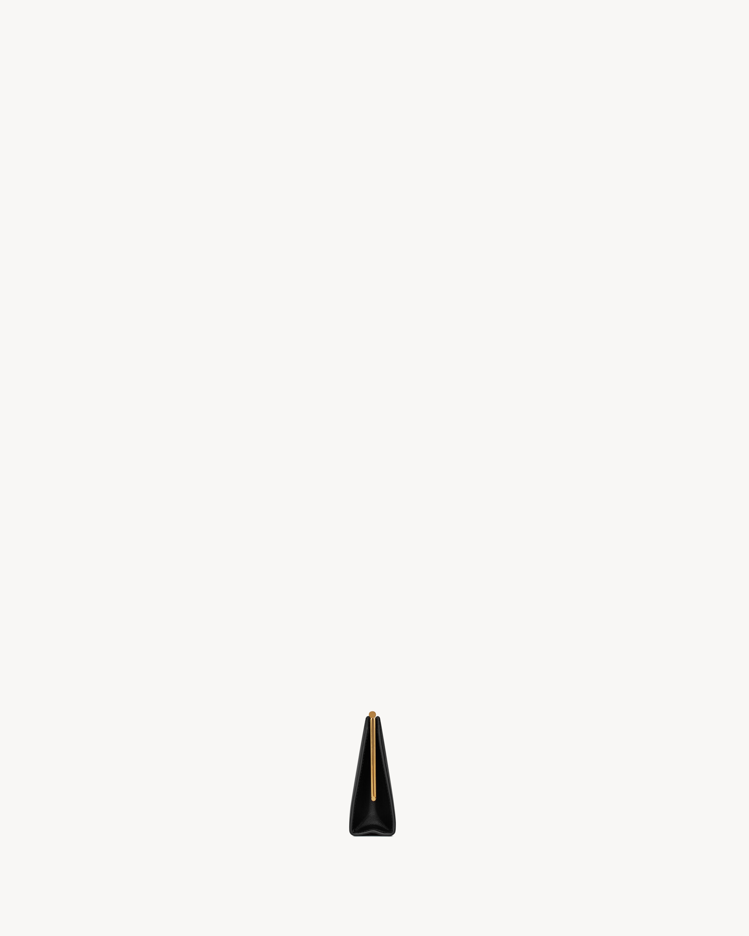 MIDNIGHT SMALL CLUTCH IN SMOOTH LEATHER - 4