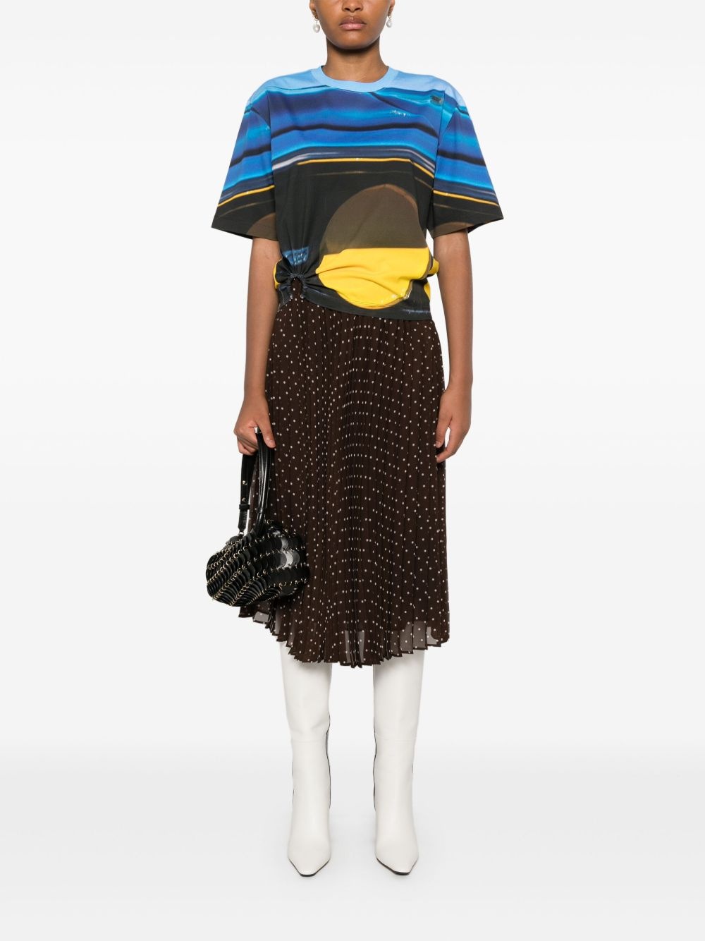 graphic print T-shirt - 2