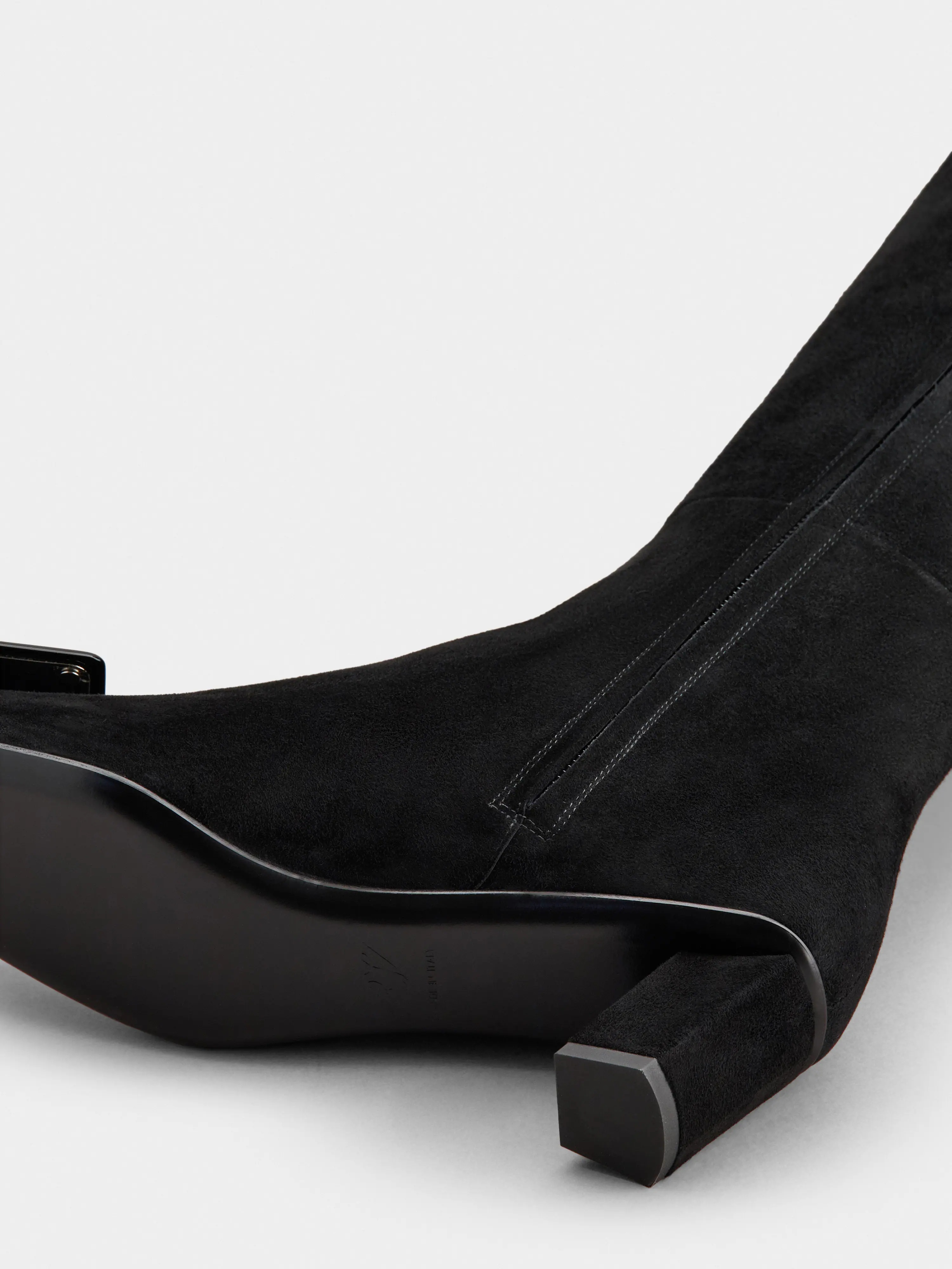 Belle Vivier Cuissard Boots in suede - 5