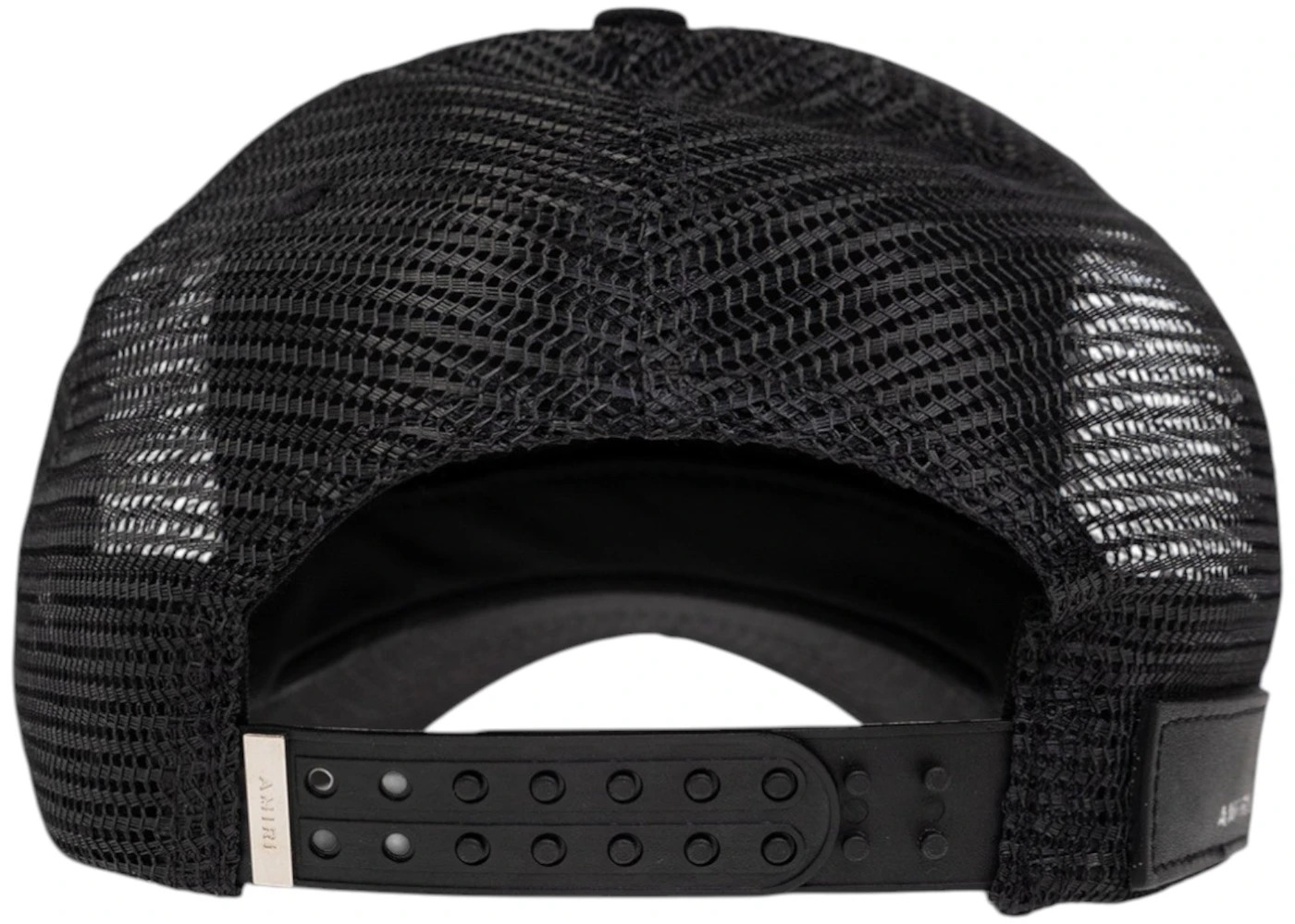 AMIRI Wolf Logo Trucker Hat Black - 2