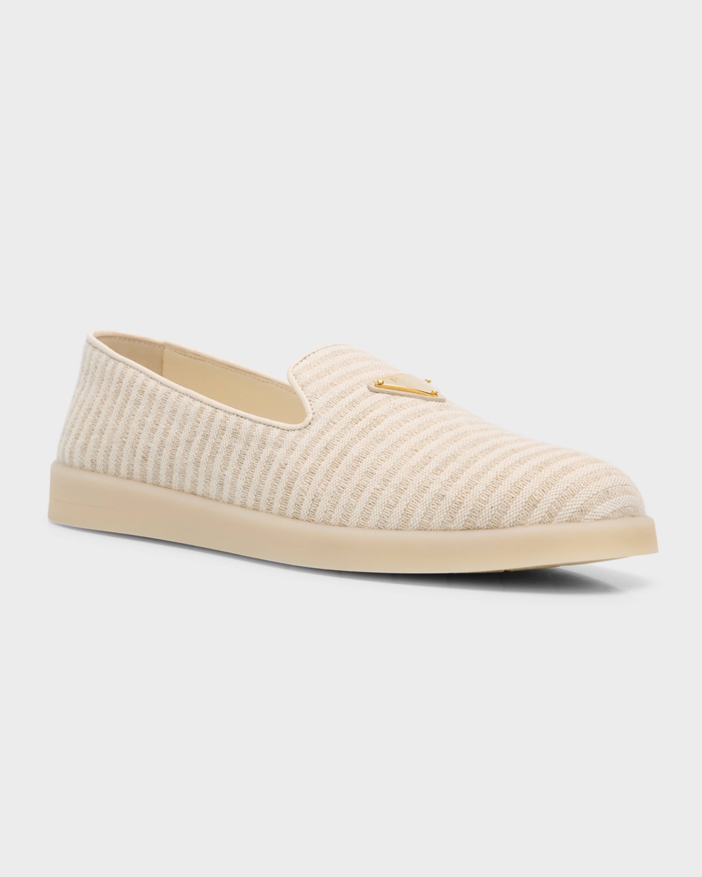 Saint Tropez Cotton Slip-On Sneakers - 4