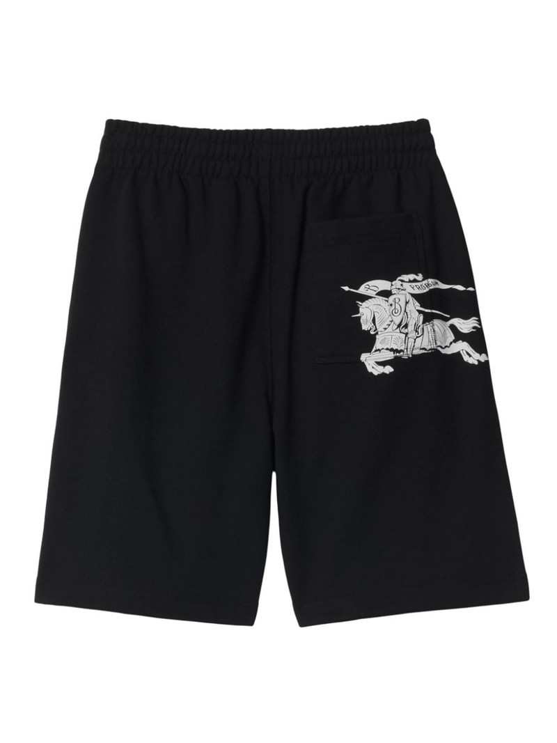EKD straight-leg cotton shorts 5