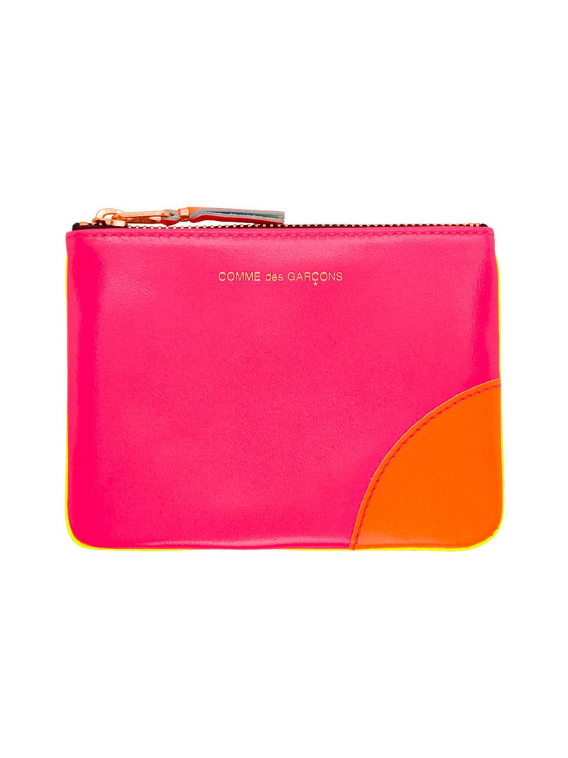 Multicolor Super Fluo Line Card Holder - 1