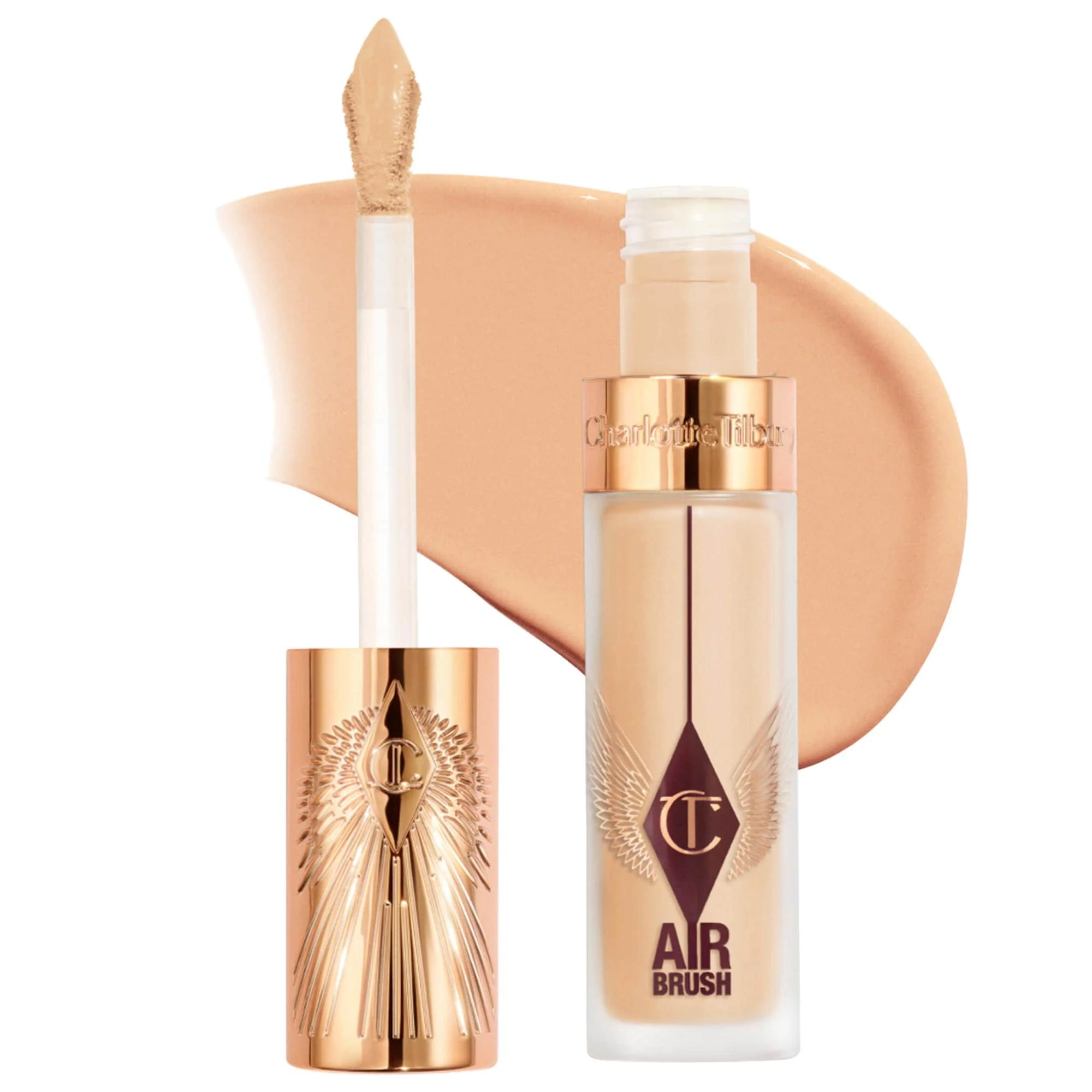 Airbrush Flawless Crease-Proof Long-Wear Blur Concealer with Hyaluronic Acid - 1