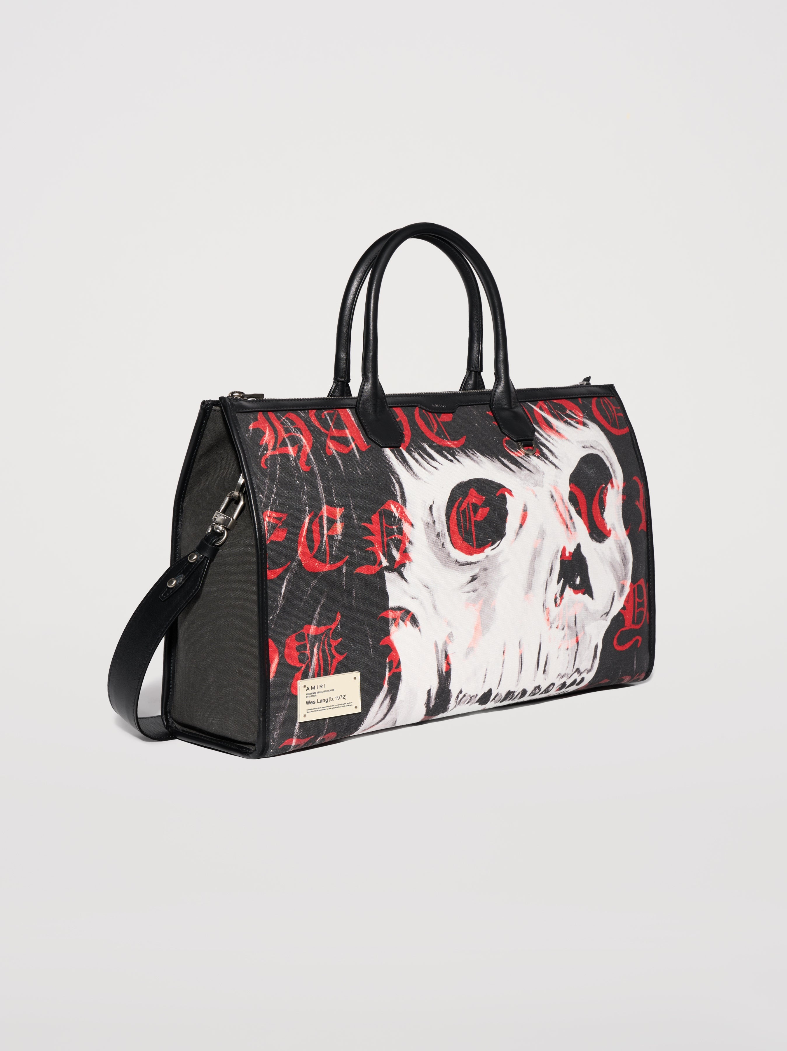 WES LANG SKULL TOTE BAG - 2