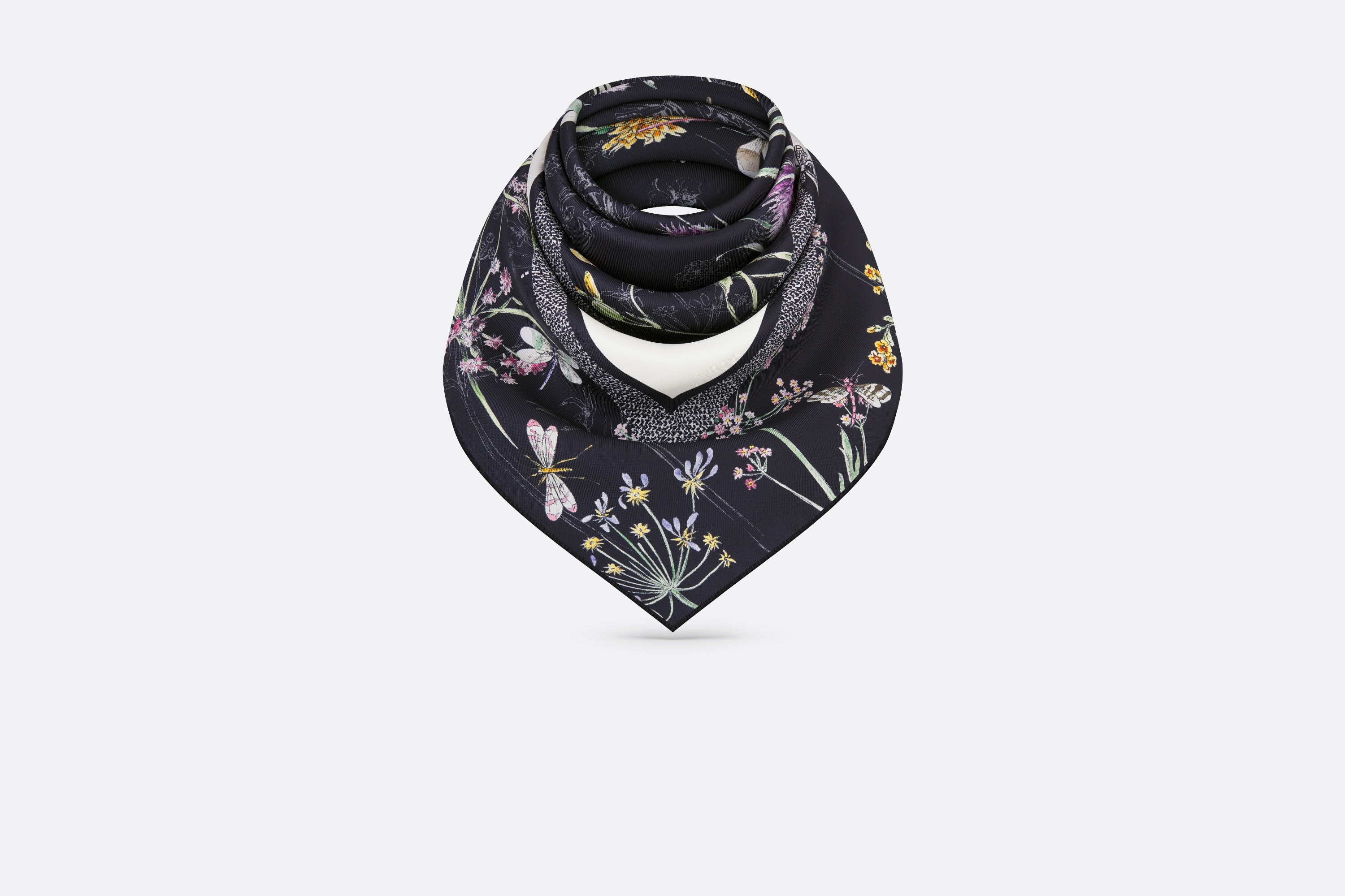 Dior Herbarium 90 Square Scarf - 4