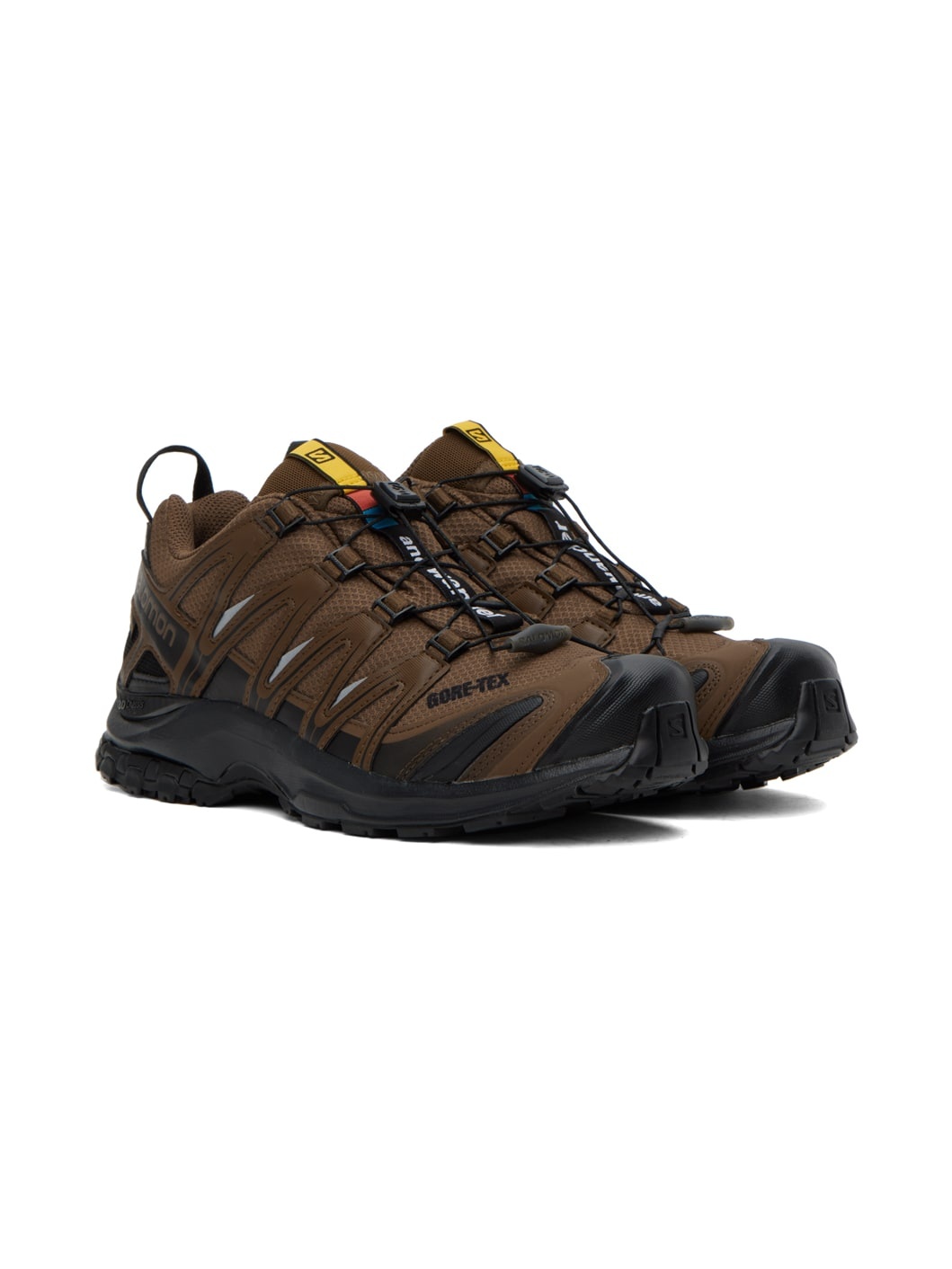 Brown Salomon Edition XA PRO 3D Sneakers - 4