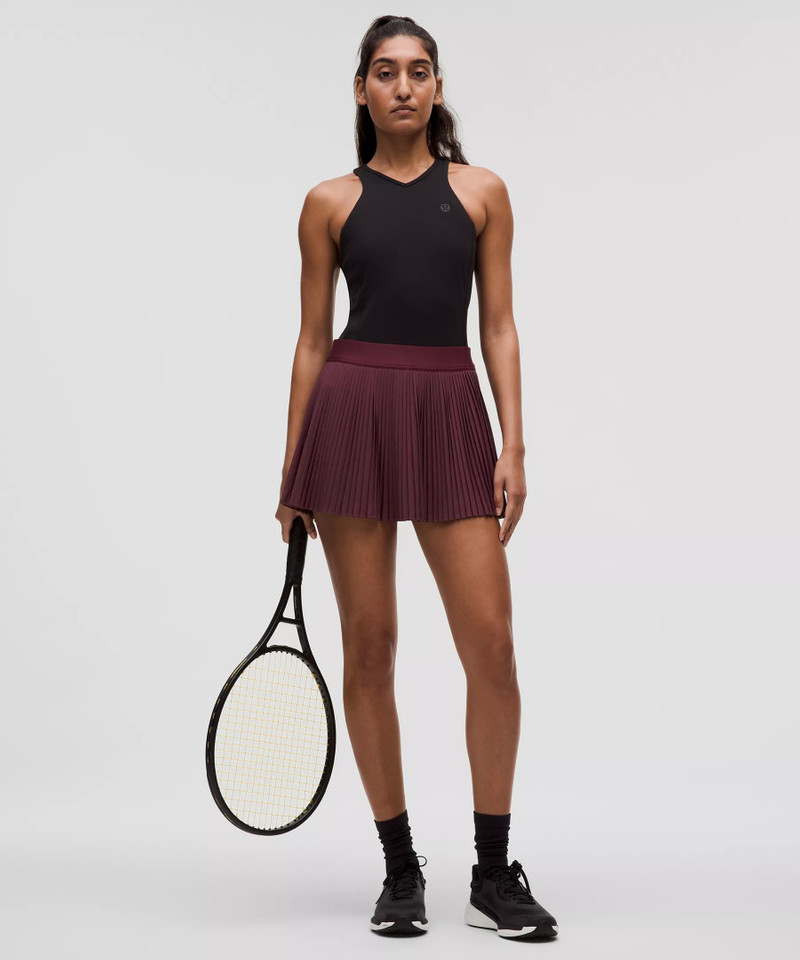 Varsity High-Rise Pleated Tennis Skirt 6