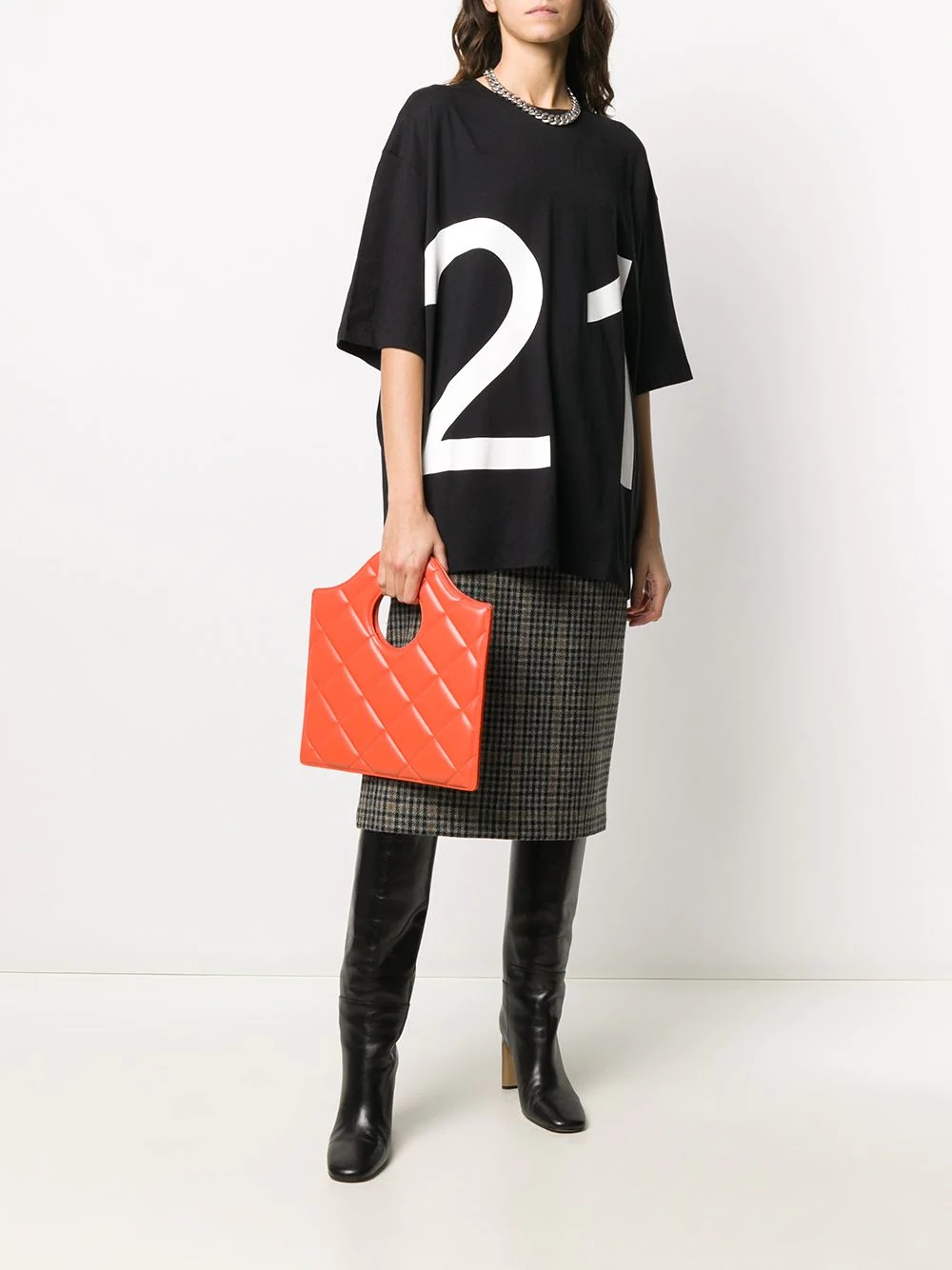 oversized logo-print T-shirt - 2