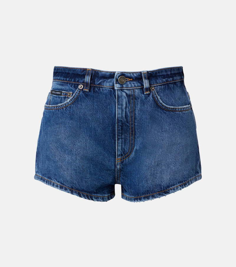 Denim micro shorts 1