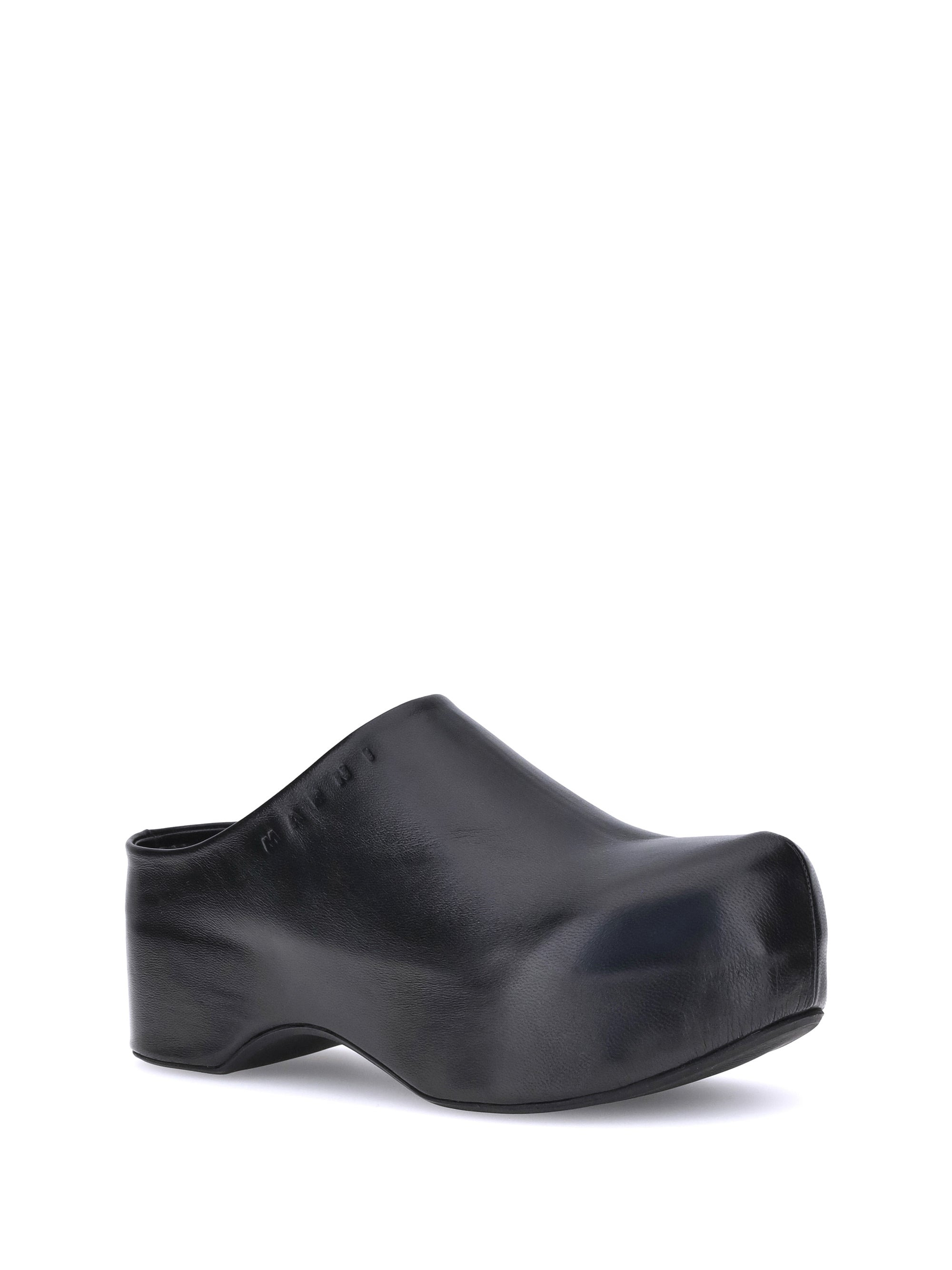 Marni Women Leather Mules - 2