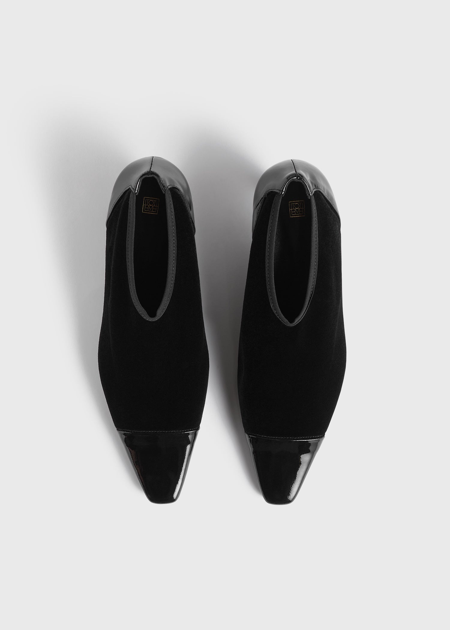 TOTEME Bi-material pumps ブーティ パンプス black Totême Bi-material pumps black | REVERSIBLE