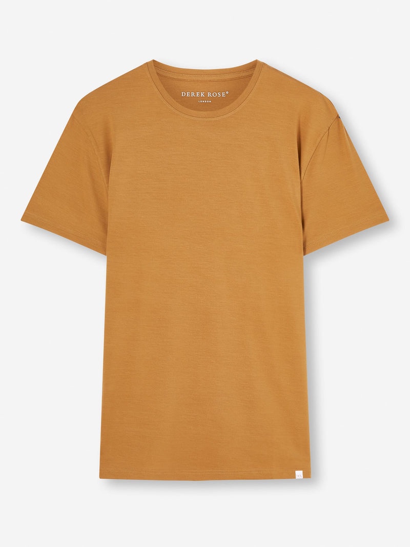 Men's T-Shirt Basel Micro Modal Stretch Gold - 1
