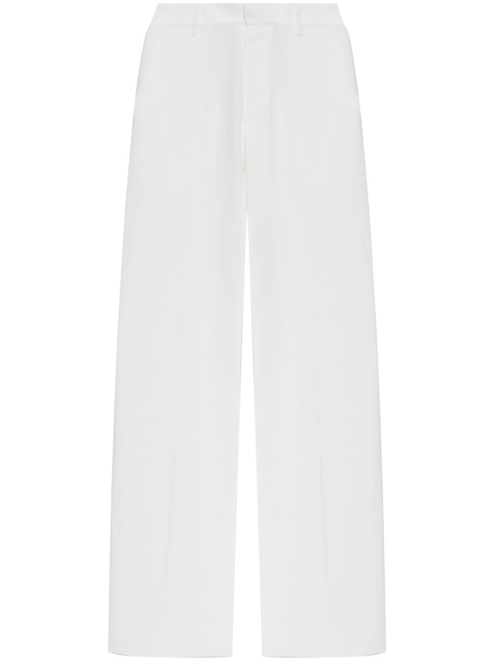 high-waist wide-leg trousers - 1