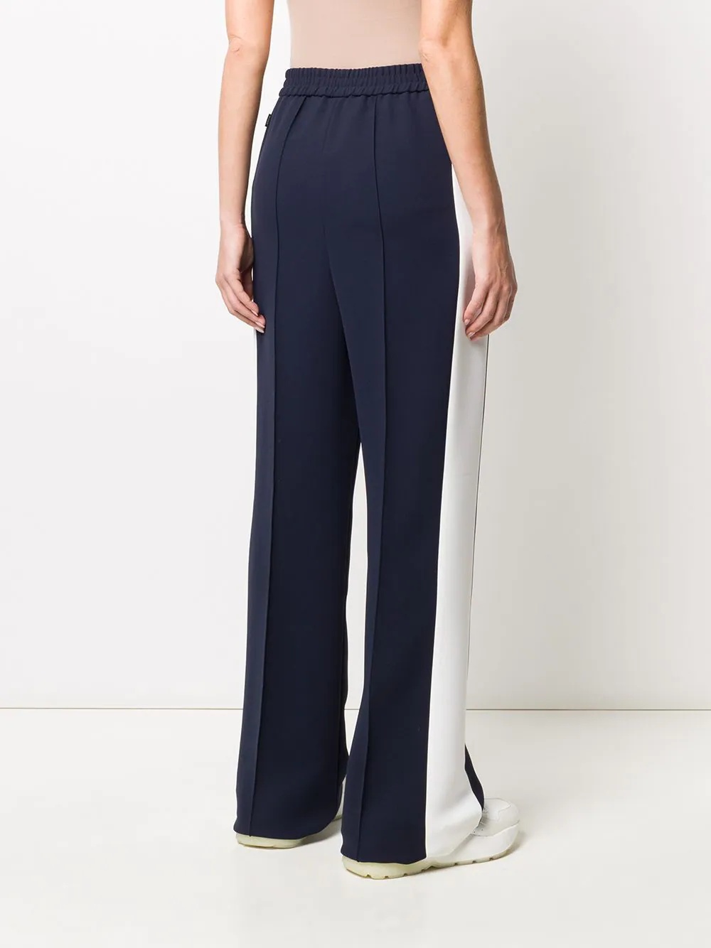 side stripe track pants - 4