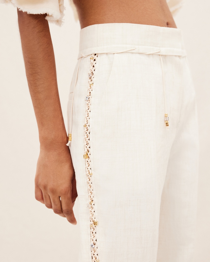 Le pantalon Tibau brodé - 6