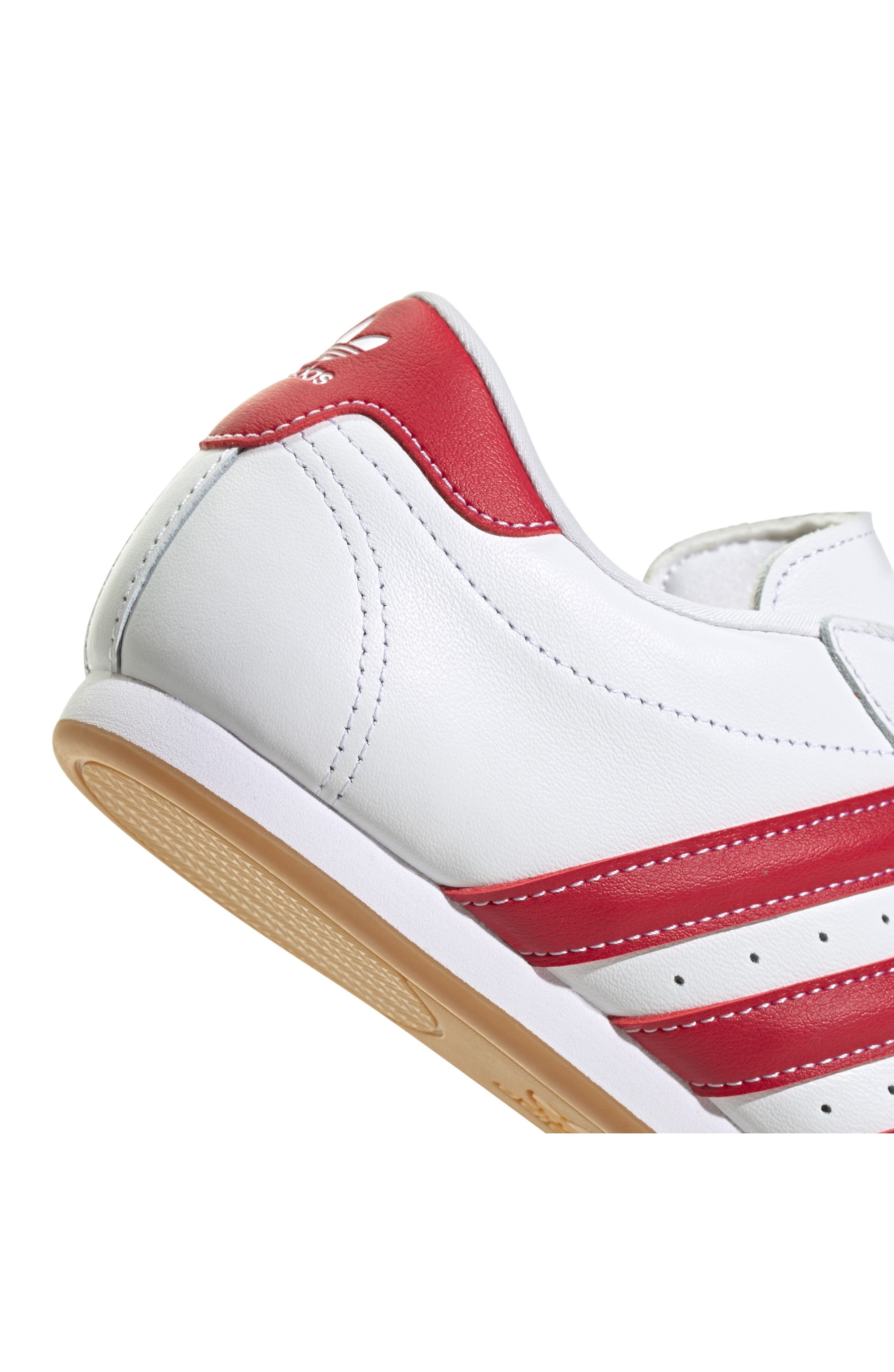 adidas Taekwondo Sneaker in White/Team Victory Red/Gum at Nordstrom - 8