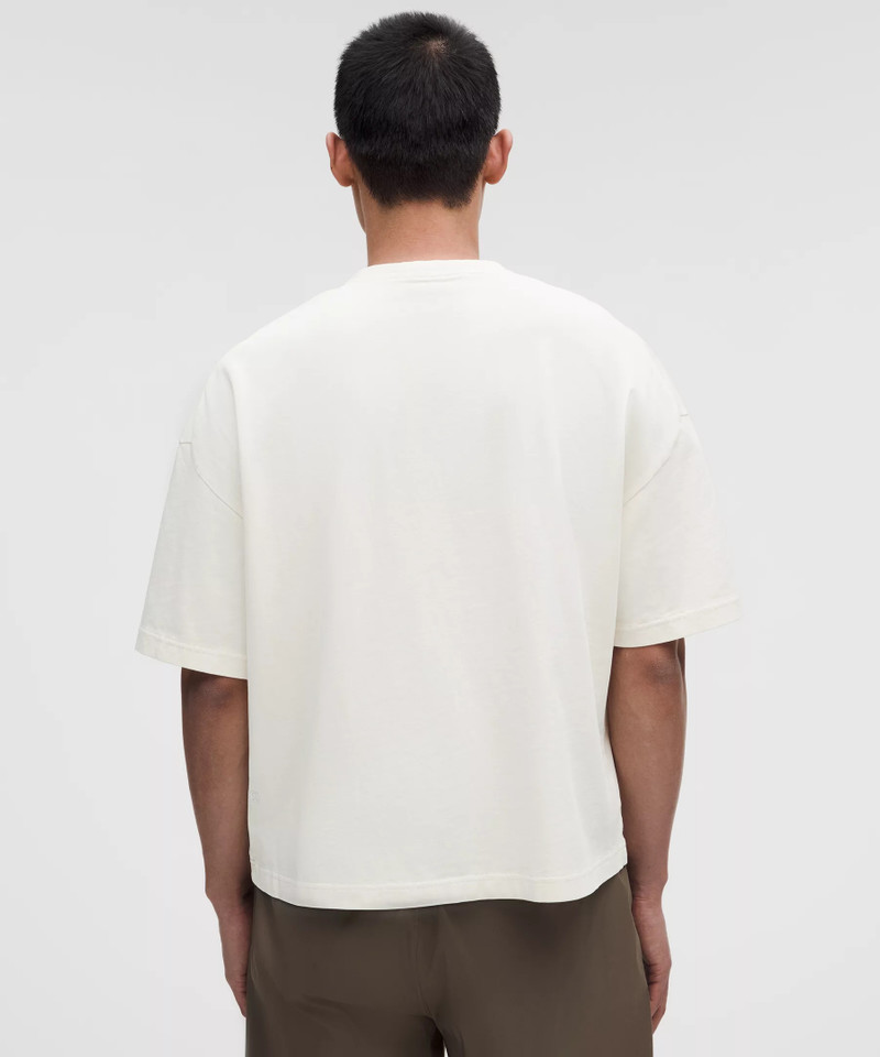 Heavyweight Cotton Jersey Boxy T-Shirt *Wash 3